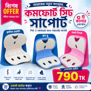 Support Cushion Lower Back Pad (ফ্রি ডেলিভারি)