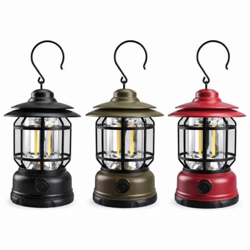 Retro Camping Lamp Rechargeable